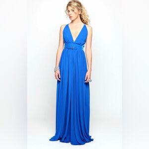The Elizabeth Chic Blue Maxi Dress